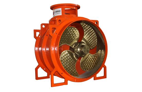 High Accurate Marine Company got an order of tunnel thruster for 8000KW ocean salvage vessel