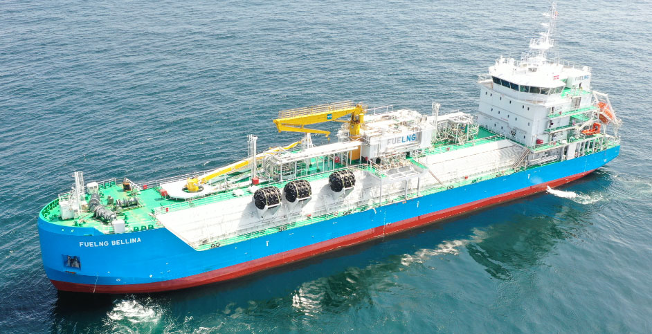 Successful sea trial of propulsion system provided by NGC Marine for Singapore 7500m3 LNG bunkering vessel